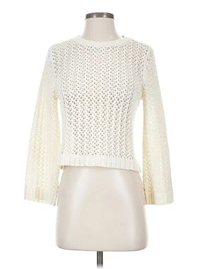 Pre-owned Jun & Ivy Pullover Sweater In Ivory