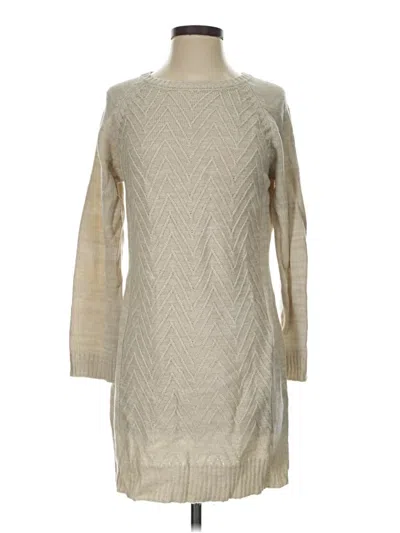 Pre-owned Jun & Ivy Pullover Sweater In Tan