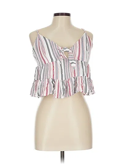 Pre-owned Jun & Ivy Sleeveless Blouse In Pink