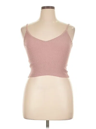 Pre-owned Jun & Ivy Sweater Vest In Pink