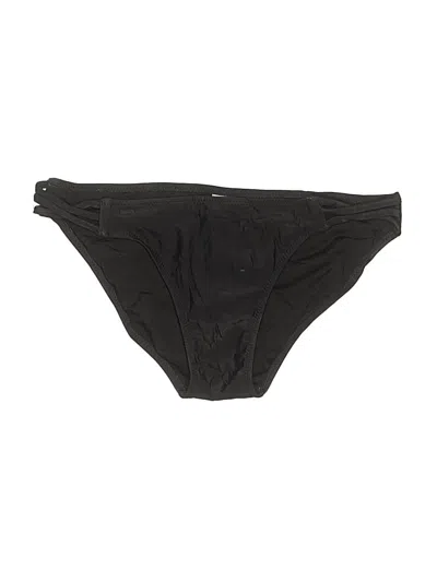 Pre-owned Jun & Ivy Swimsuit Bottoms In Black