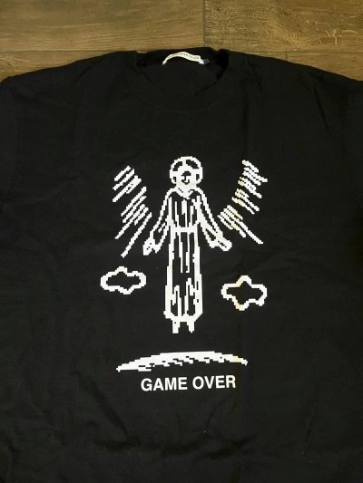 Pre-owned Jun Takahashi X Undercover Game Over T-shirt In Black
