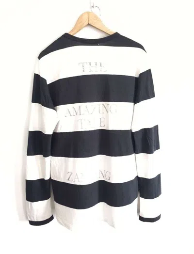 Pre-owned Jun Takahashi X Undercover Grailss06 Amazing Tale Zamiang Stripe Long Sleeve Shirt In Striped