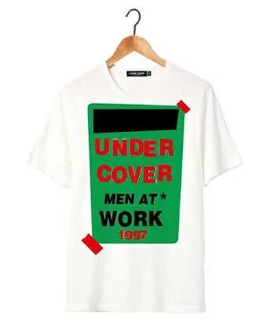 Pre-owned Jun Takahashi X Undercover Grailvintage Aw1997 Undercover Man At Work Shirt In White