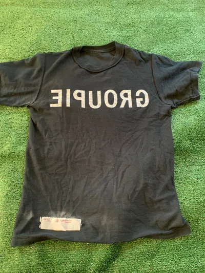 Pre-owned Jun Takahashi X Undercover Groupie Ss99 Tee In Black