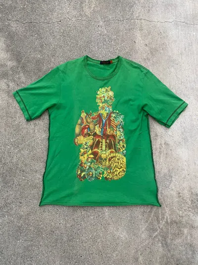 Pre-owned Jun Takahashi X Undercover Ss05 "but Beautiful" Anatomy Tee In Green