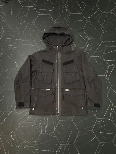 Pre-owned Jun Takahashi X Undercover Ss11 ‘underman' Cargo Jacket In Grey