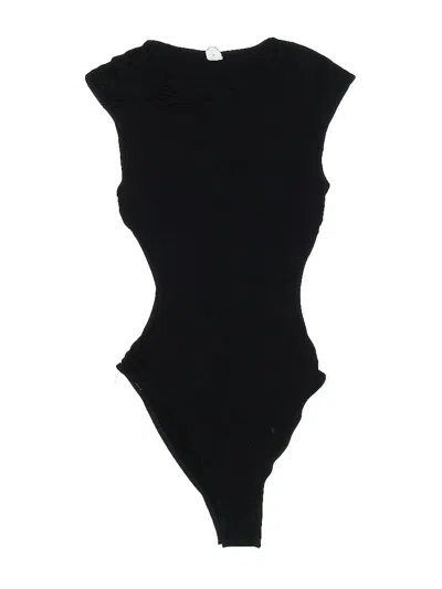 Pre-owned Junarose Bodysuit In Black