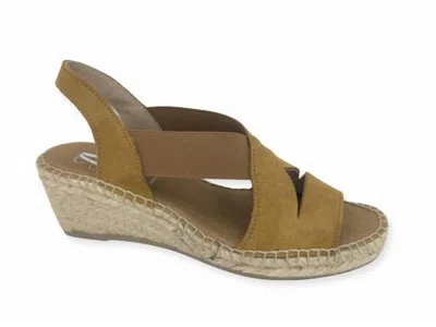 Juncal Aguirre Women's Serraje 386 Espadrille In Chestnut In Brown