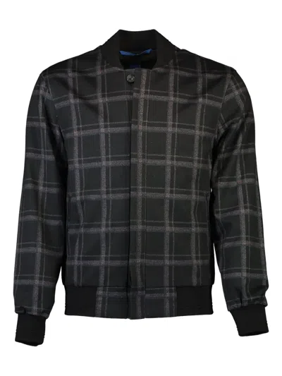 June 79 Pierre Bomber Jacket In Black