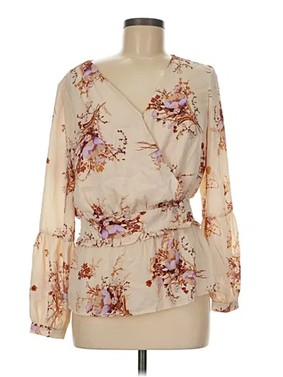 Pre-owned June & Hudson 3/4 Sleeve Blouse In White