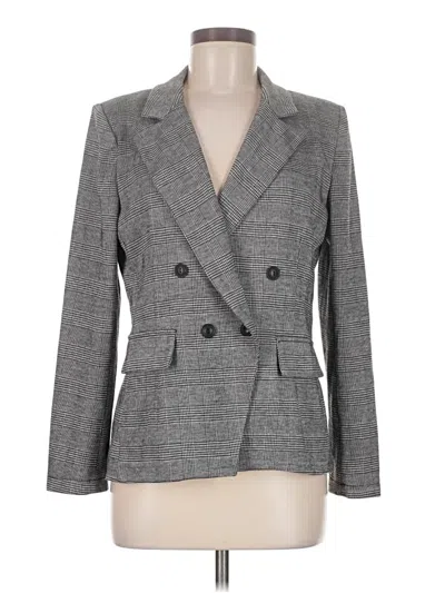 Pre-owned June & Hudson Blazer Jacket In Gray