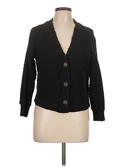 Pre-owned June & Hudson Cardigan Sweater In Black