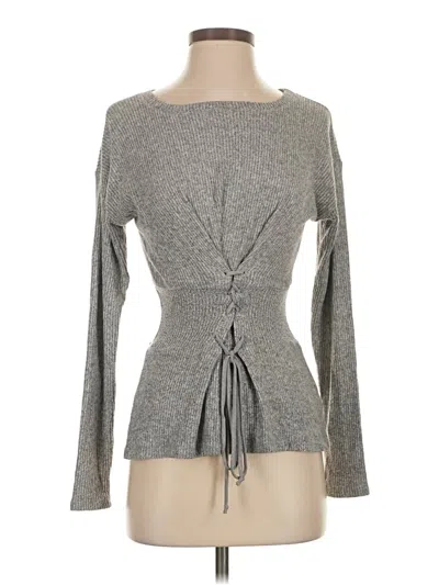 Pre-owned June & Hudson Cardigan Sweater In Gray