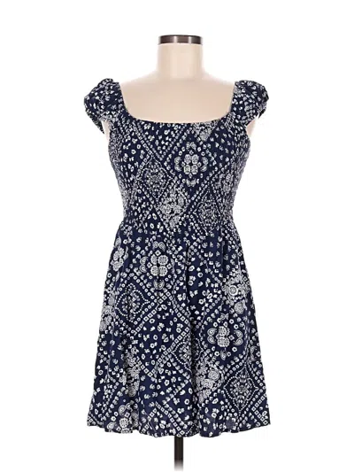 Pre-owned June & Hudson Casual Dress In Blue
