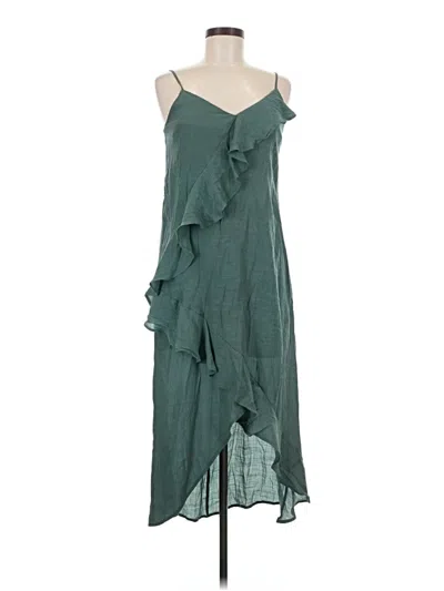 Pre-owned June & Hudson Casual Dress In Green