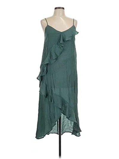 Pre-owned June & Hudson Casual Dress In Teal