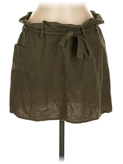 Pre-owned June & Hudson Casual Skirt In Green