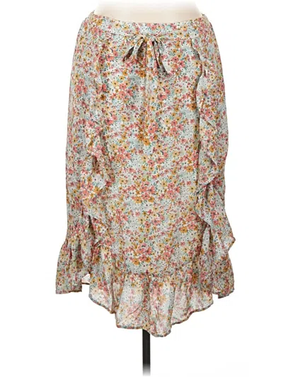 Pre-owned June & Hudson Casual Skirt In Ivory