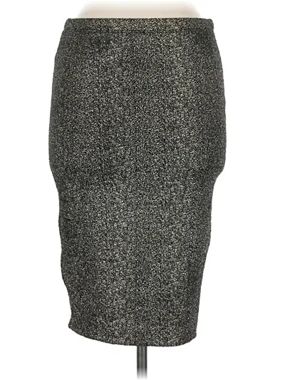 Pre-owned June & Hudson Formal Skirt In Gray