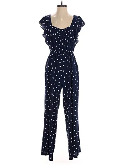 Pre-owned June & Hudson Jumpsuit In Blue
