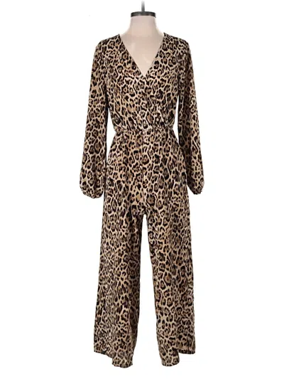Pre-owned June & Hudson Jumpsuit In Brown