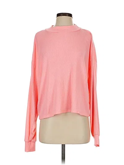 Pre-owned June & Hudson Pullover Sweater In Pink