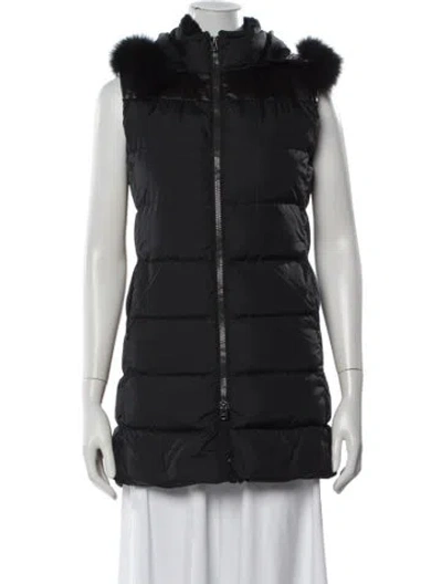 Pre-owned June Nylon Down Jacket In Black