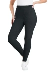 June + Vie Classic Ankle Legging In Black