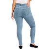 June + Vie Curvie Fit Skinny Jeans In Blue