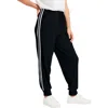 June + Vie French Terry Jogger In Black