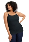 June + Vie One+only Bra Cami In Black