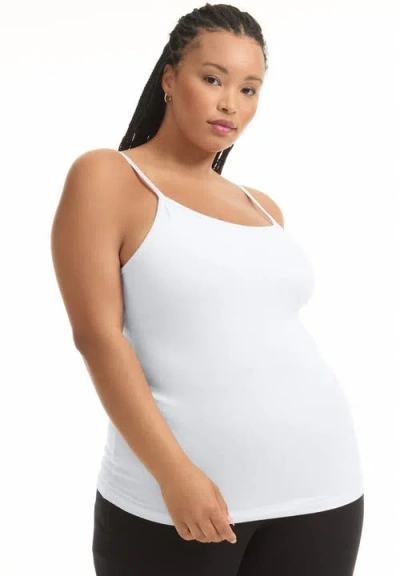 June + Vie One+only Bra Cami In White