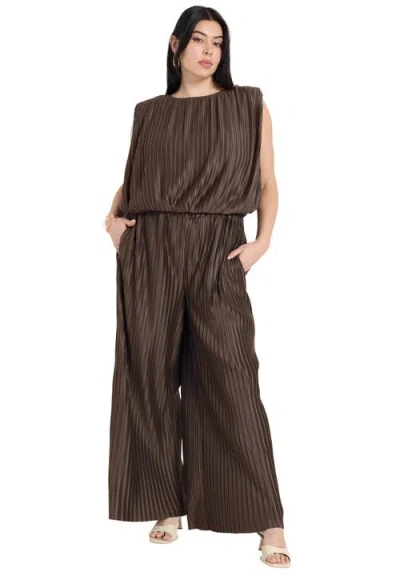 June + Vie Plisse Dolman-sleeve Cropped Top In Blue