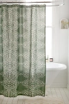Jungalow By Justina Blakeney Jungalow Aisha Shower Curtain In Green At Urban Outfitters In Green