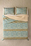 Jungalow By Justina Blakeney Jungalow Hypnotic Quilt Set In Blue At Urban Outfitters