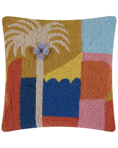 Jungalow By Justina Blakeney Someday With Pom-pom Hook Pillow In Multi