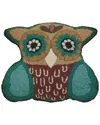 Jungalow Hootie Wool Hook Pillow In Nude