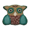Jungalow Hootie Wool Hook Pillow In Multi