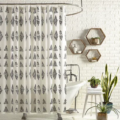 Jungalow Justina Blakeney Prosperity Shower Curtain In Multi