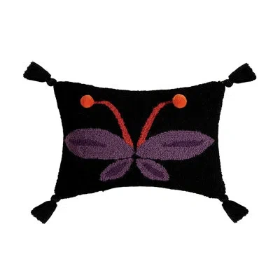 Jungalow Metamorphosis Hook Pillow Cover & Insert In Multi