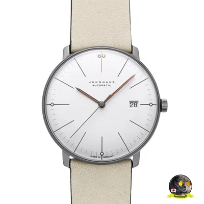 Pre-owned Junghans Max Bill 38mm Edition 60 Automatic 27/4108.02 Limited 1060 Watch
