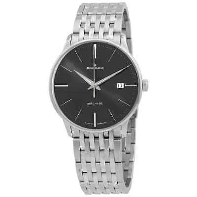 Pre-owned Junghans Meister Classic Automatic Dark Grey Dial Men's Watch 027/4511.46