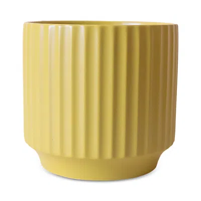 Jungle Club Monroe Pot, Large In Yellow