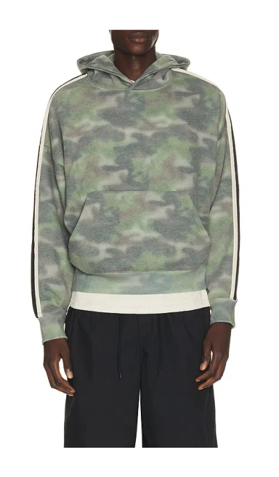 Jungles Airbrush Camo Hoodie In Multi