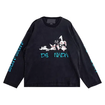 Pre-owned Jungles De Nada Long-sleeve Tee 'black' | Men's Size Xl