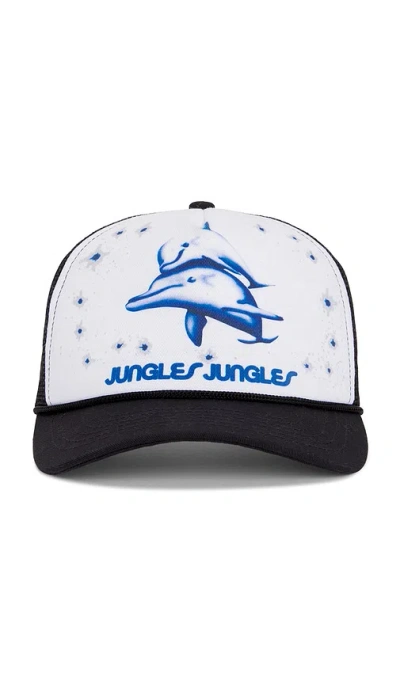 Jungles Delfino Trucker Cap In Black