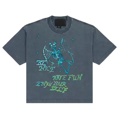 Pre-owned Jungles Enjoy Yourself Tee 'vintage Blue' | Men's Size S