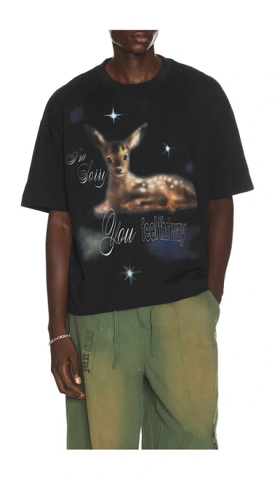 Jungles I'm Sorry Tee In Black