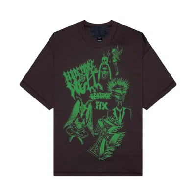 Pre-owned Jungles Life Is Beautiful Short-sleeve Tee 'brown' | Men's Size Xl